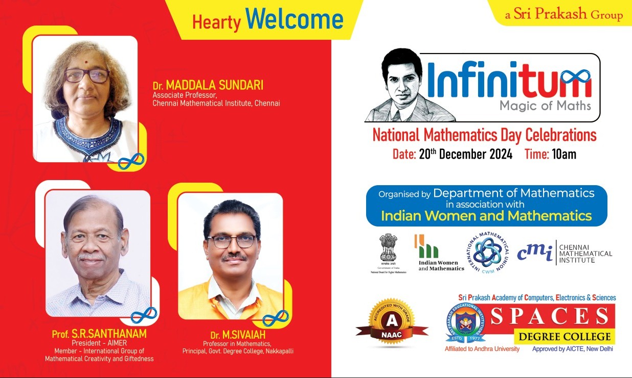 Infinitum - National Mathematics Day Celebrations-2024 