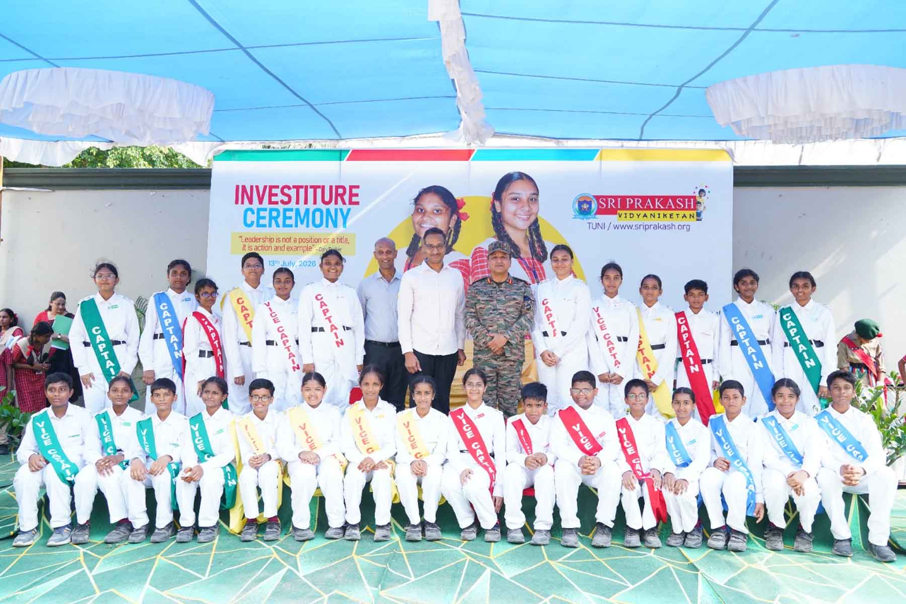 INVESTITURE CEREMONY @ SPVN Tuni