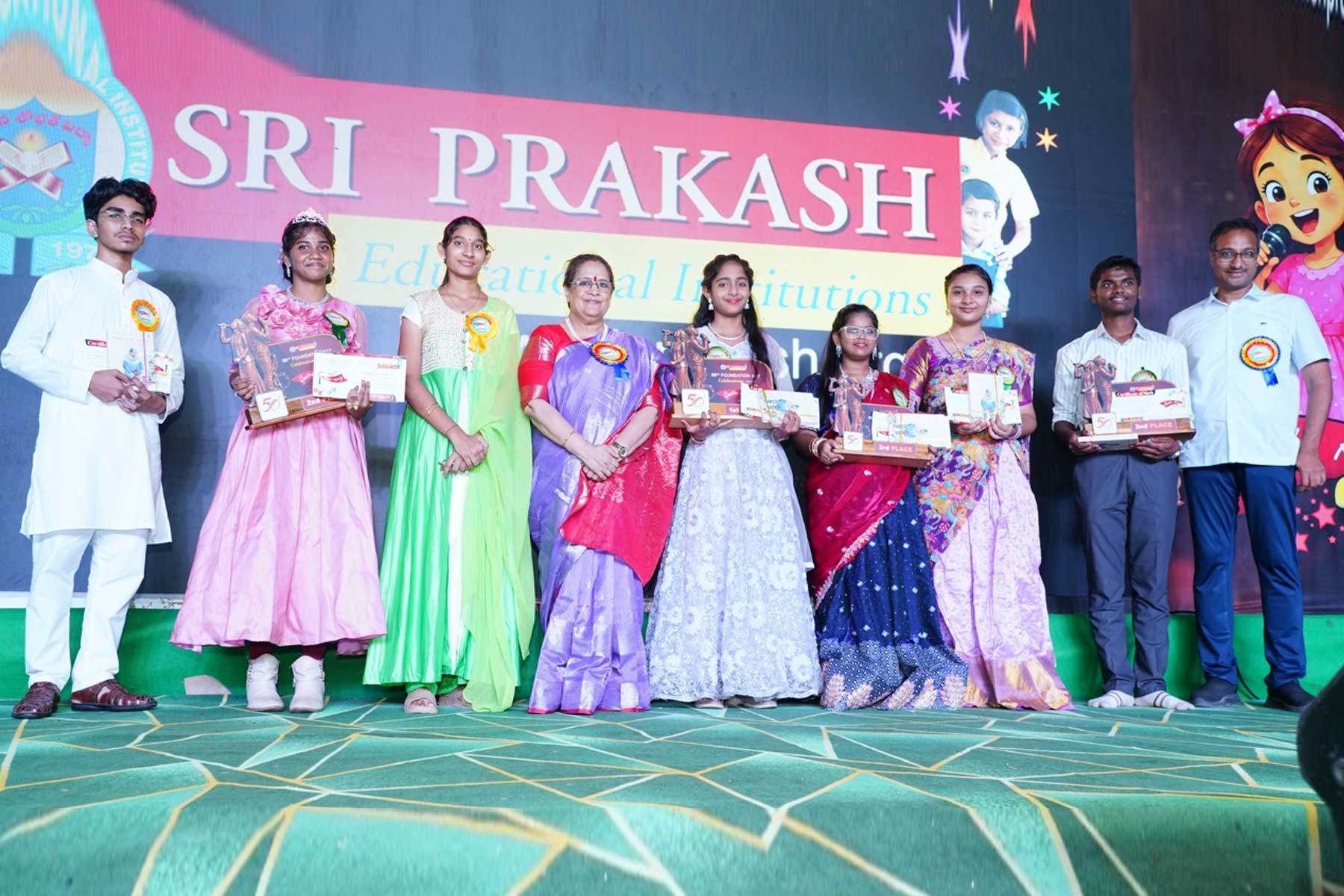 Gatha Rahe Mera Dil Winners @ Sri Prakash on its 50th Foundation Day