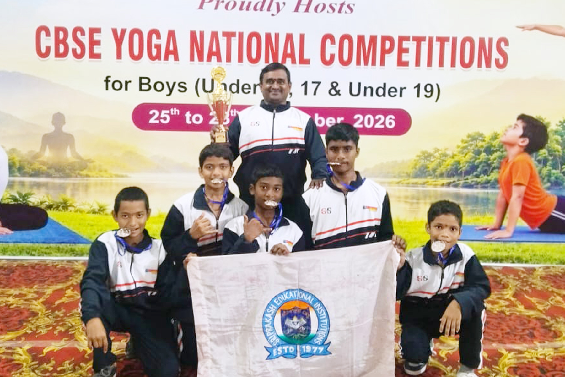 CBSE Nationals SILVER@ Yoga