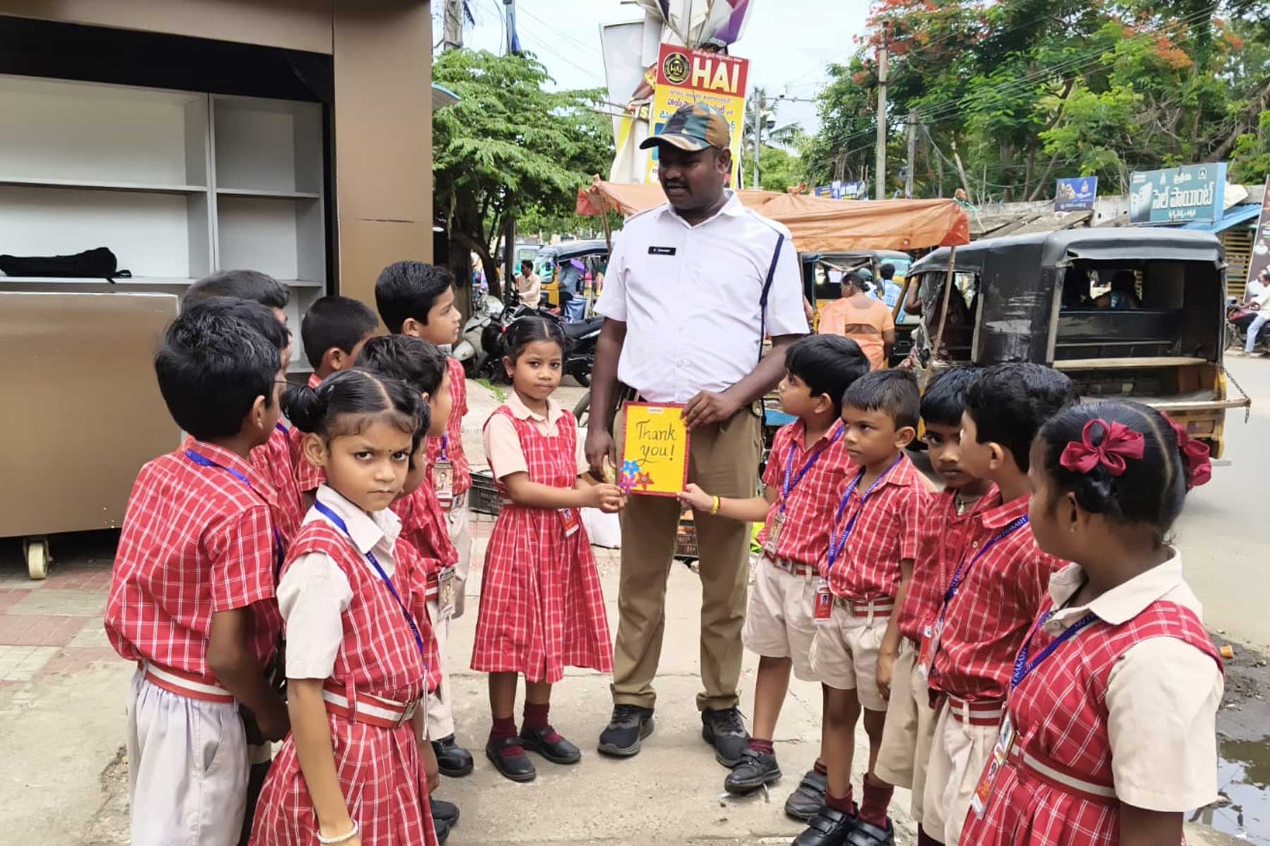Learning to be safe,  Responsible road users!