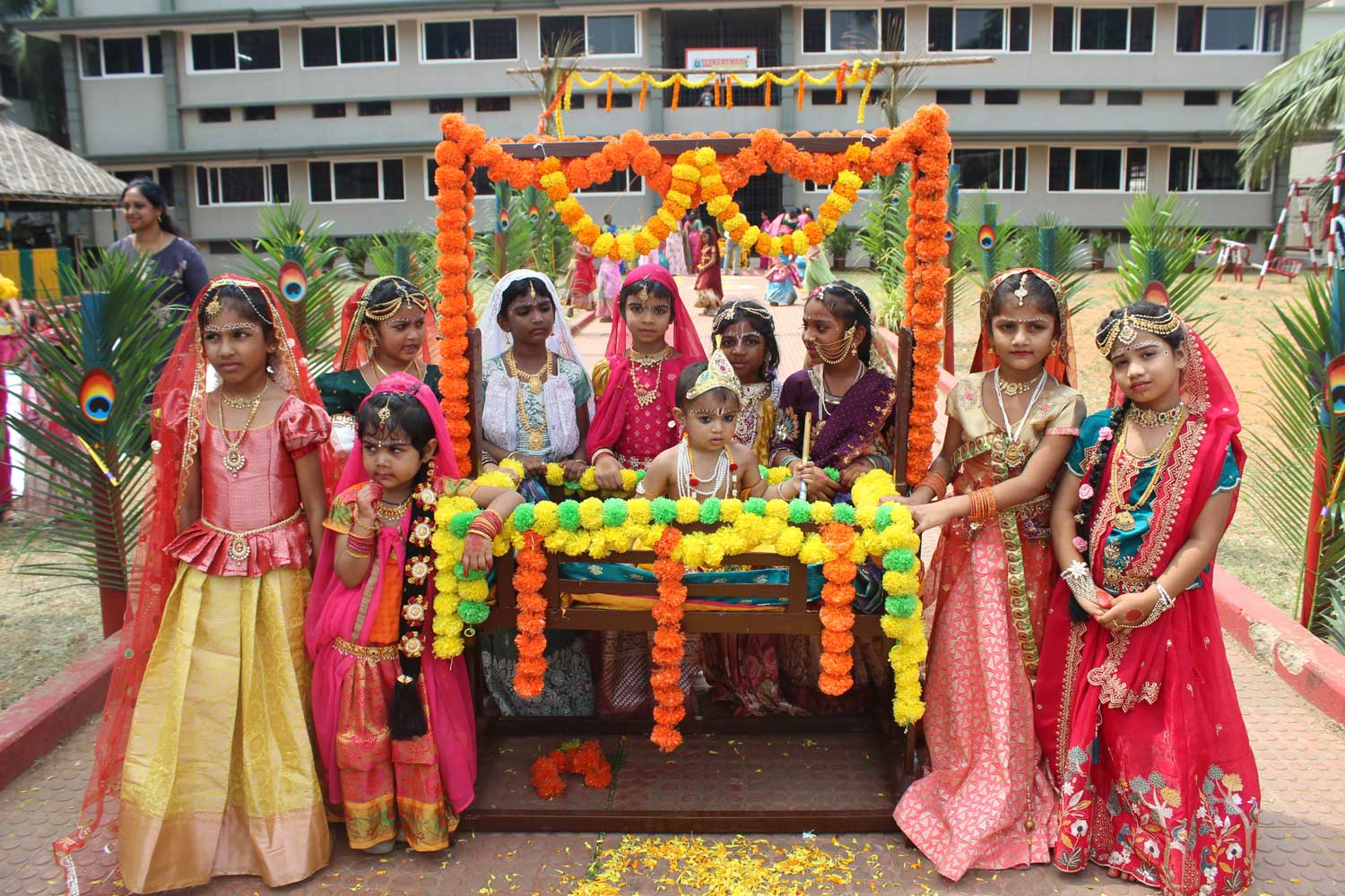 Sri Krishna Janmashtami Celebrations at Pre-Primary, Payakaraopeta