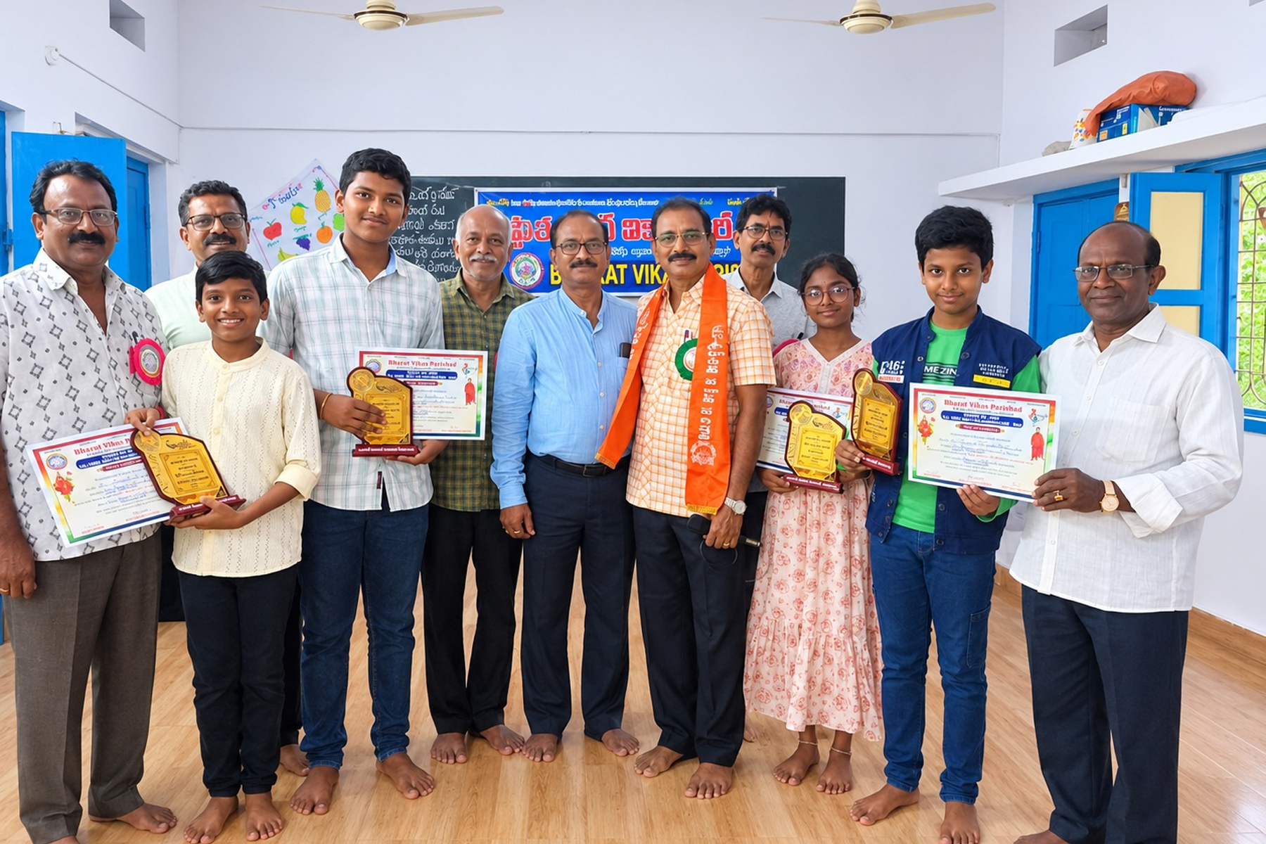 Sri Prakash Students Shine at the Town Level Bharat Ko Jano Quiz Competition – 2026