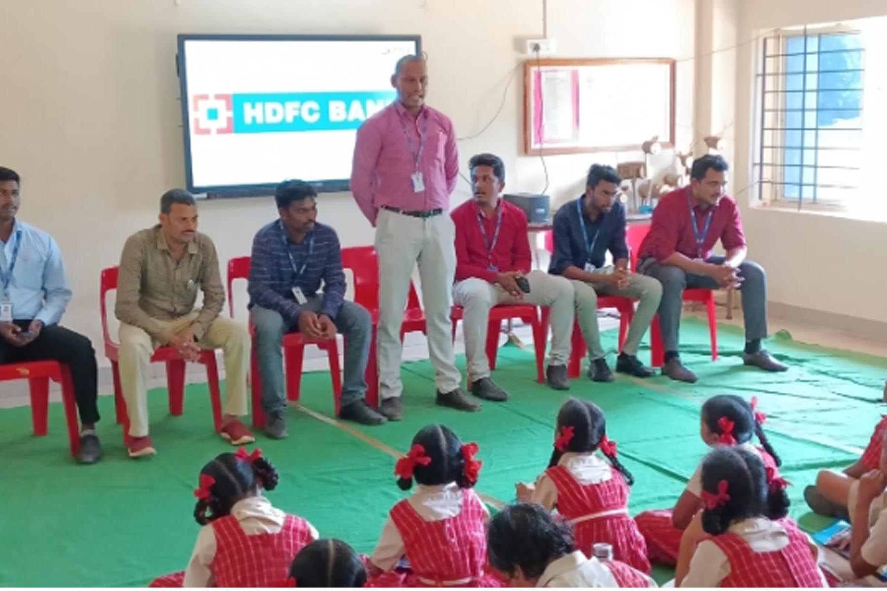Banking awareness programme @ Sri Prakash Vidya Niketan