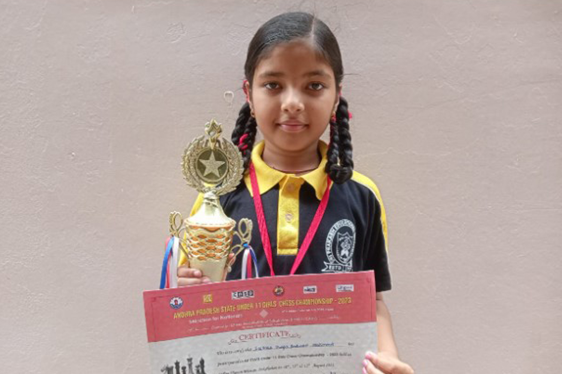 Chess Champ Pranavi