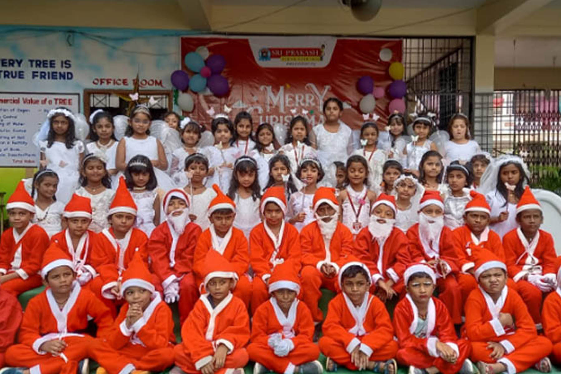 Christmas Eve Celebrations @ SPVN CBSE, Tuni