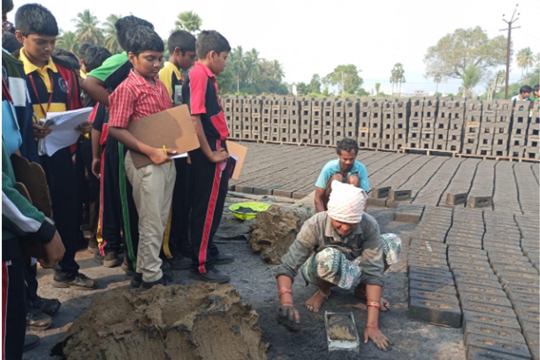 THE ART OF BRICK-MAKING