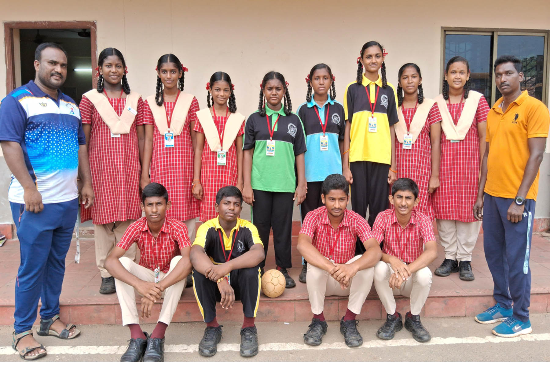 Sri Prakash Students Flashed in State Level Handball Selection