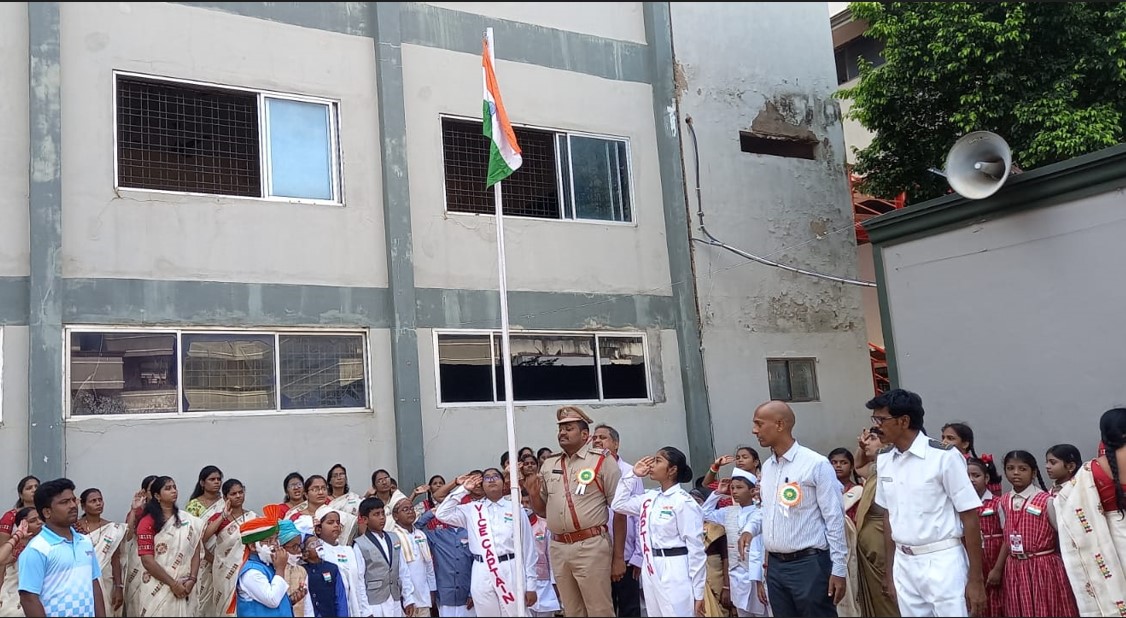 77th Independence Day Celebrations @ SPVN-Tuni