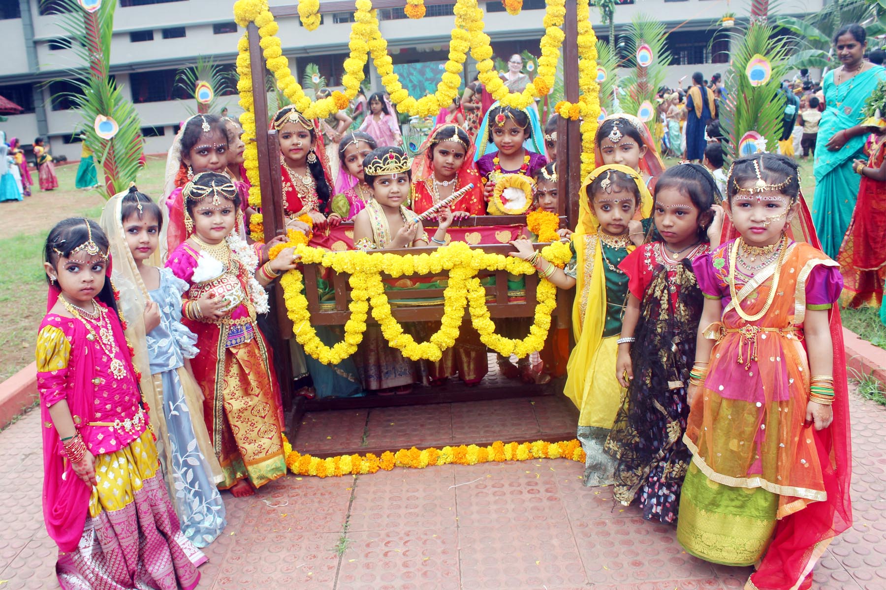 Lord Krishna's divine delights