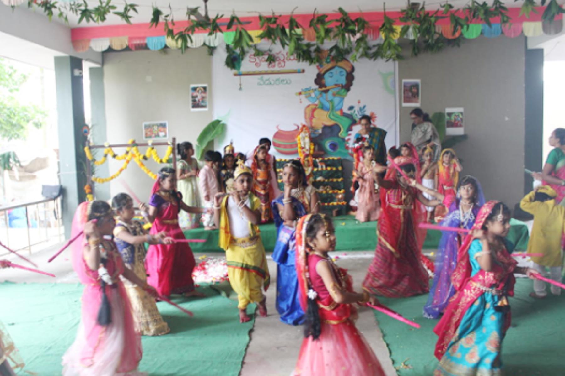 Lord Krishna Lilas Celebrated @ SPVN TUNI