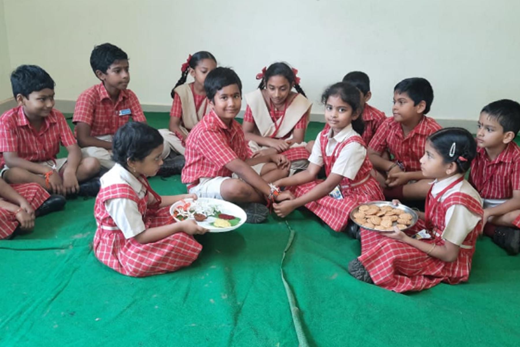 Raksha Bandan @ Sri Prakash Vidya Niketan, Annavaram