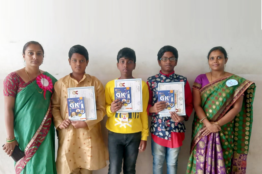 Achievers of Tuni Town Library Competitions