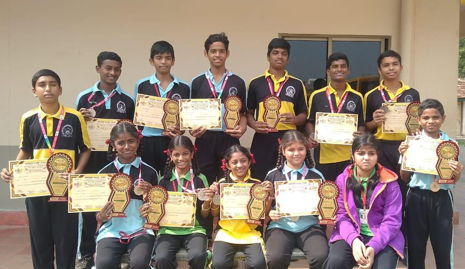 Sri Prakashites' Brilliant Performance in Rotary Events