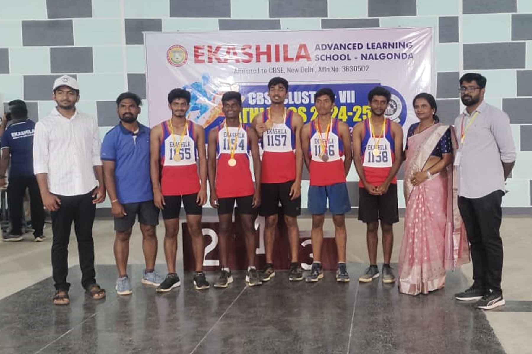 Sri Prakash Students Sprint to National Level in CBSE Athletics Competitions