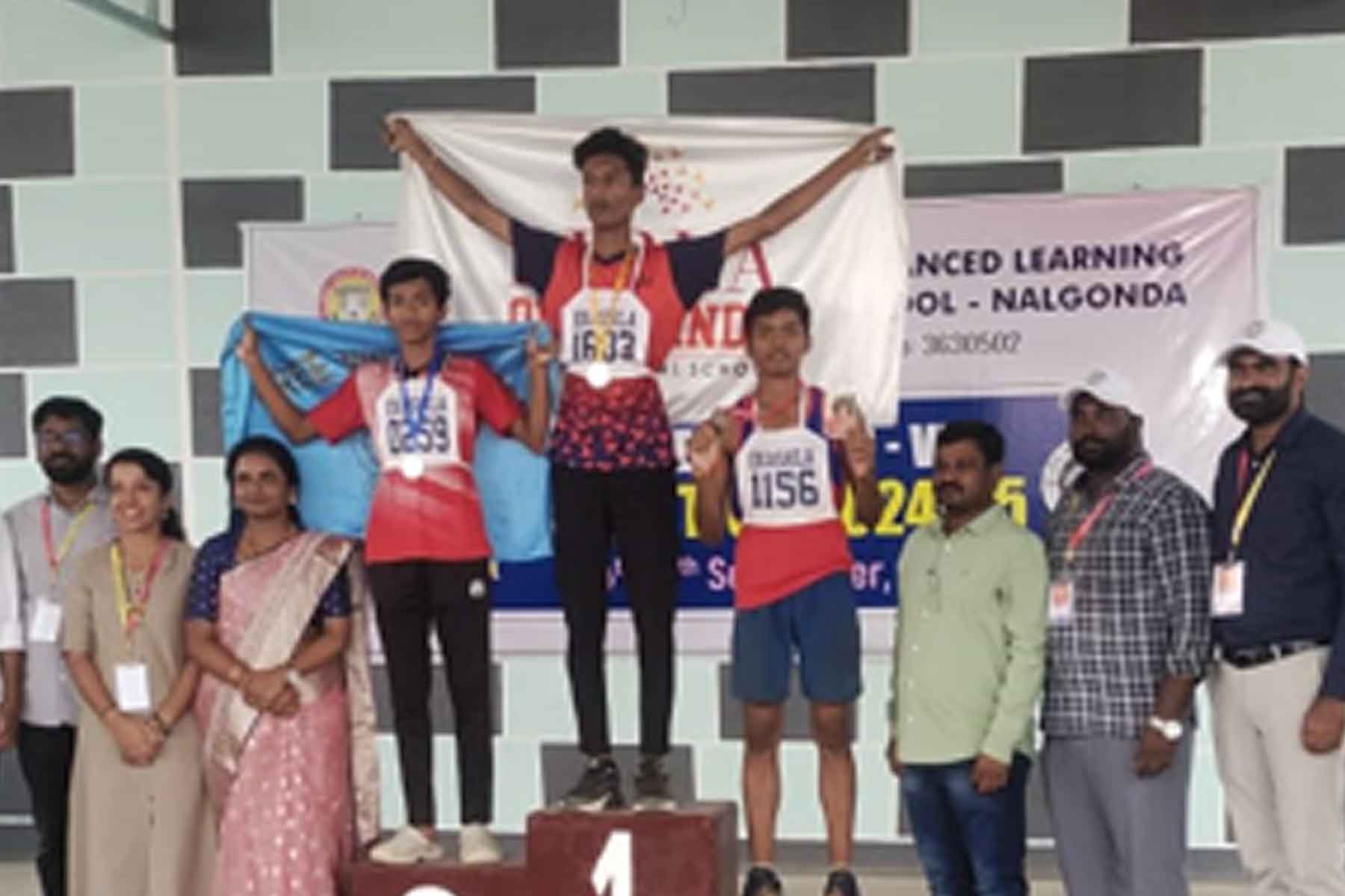 Sri Prakash Students Shine at CBSE Cluster-7 Athletics Competitions