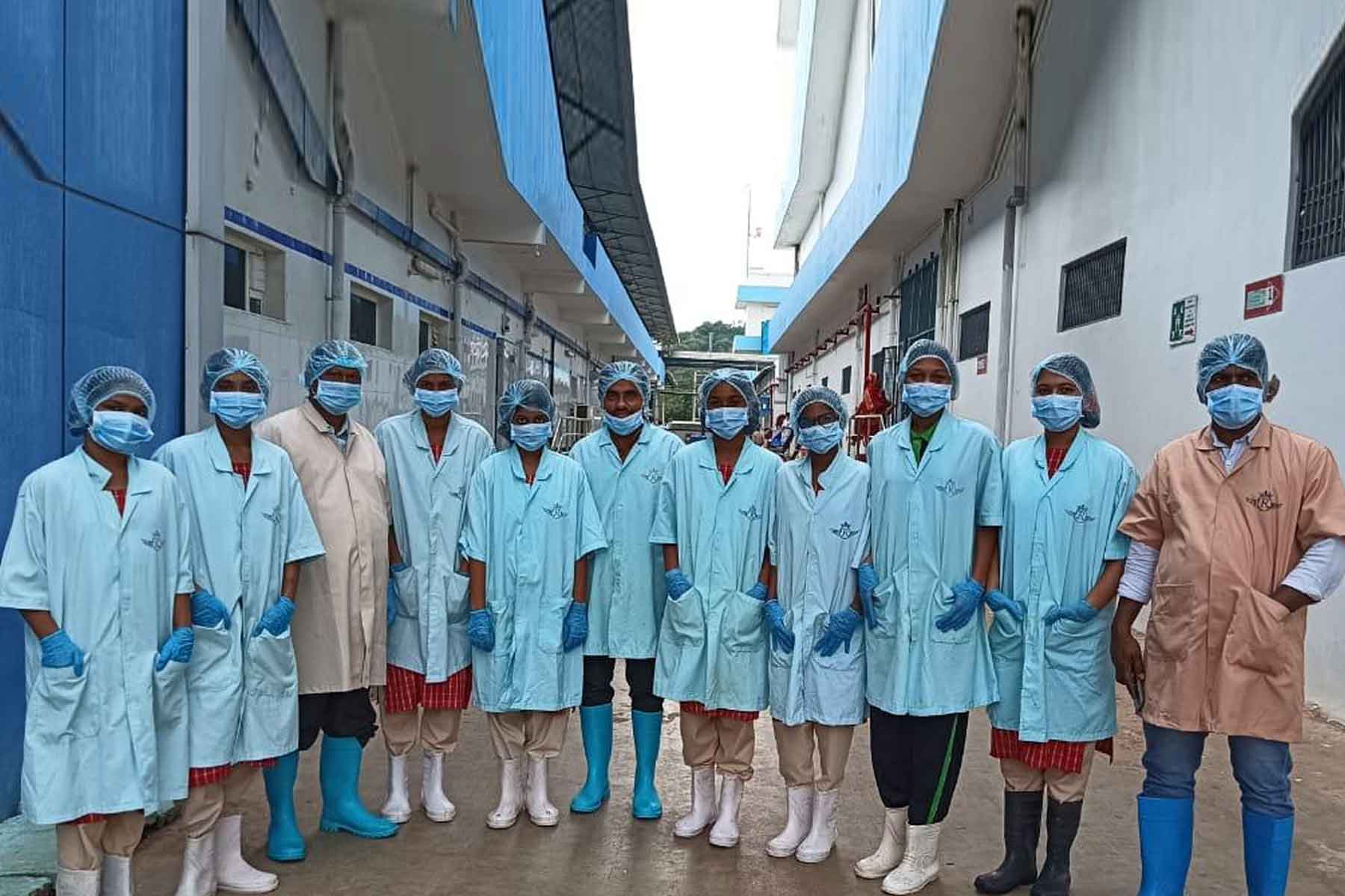 Experiencing Industrial Processes first hand at Royal Imports and Exports 
