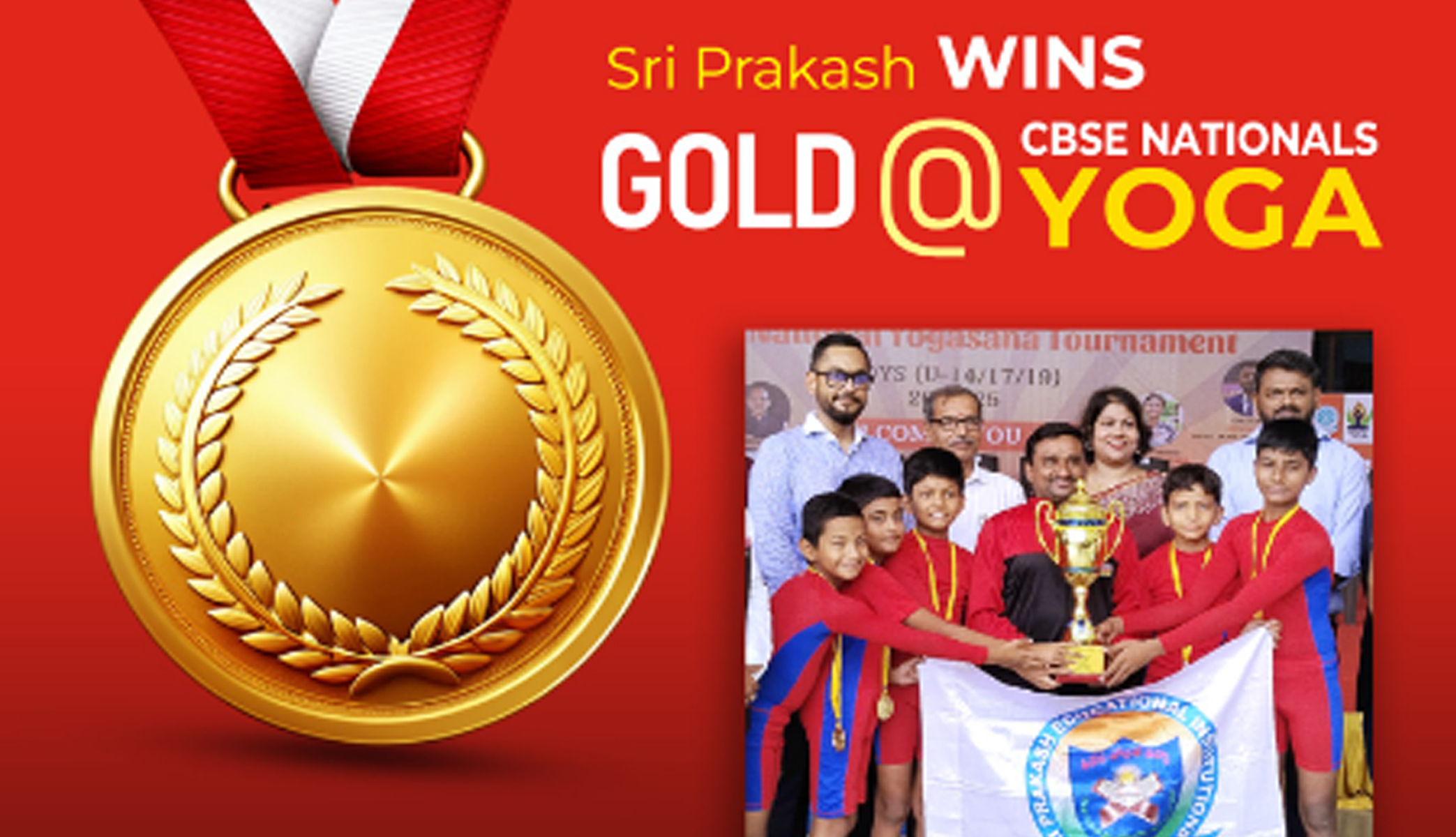 Sri Prakash Students Shine at National Yoga Championships