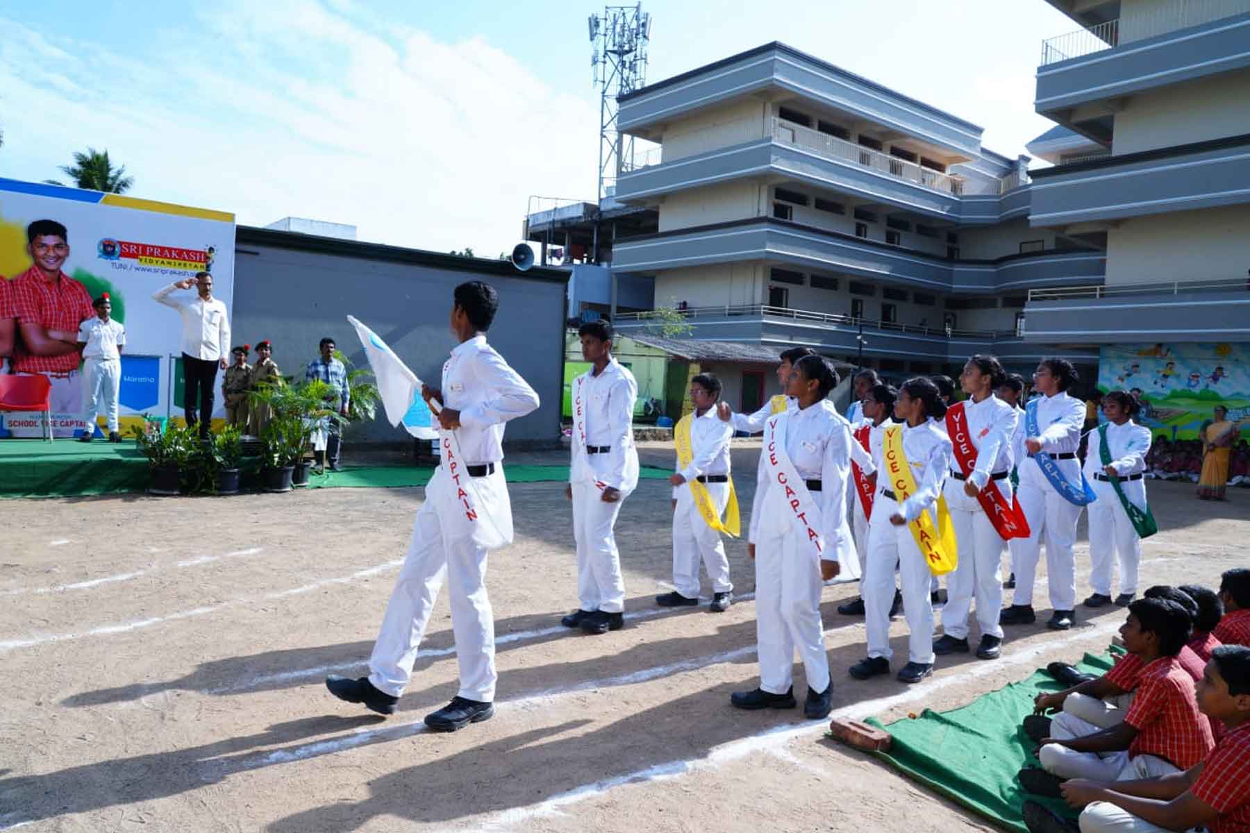 INVESTITURE CEREMONY- 2024 @ SPVN, TUNI CBSE
