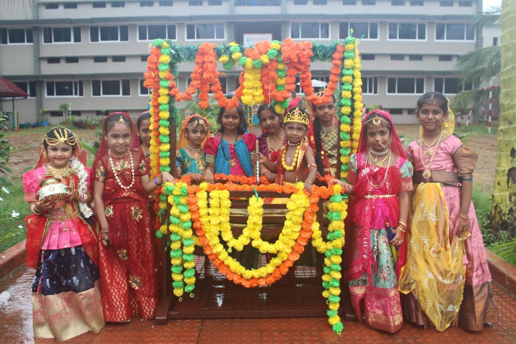Little Krishnas at Sri Prakash