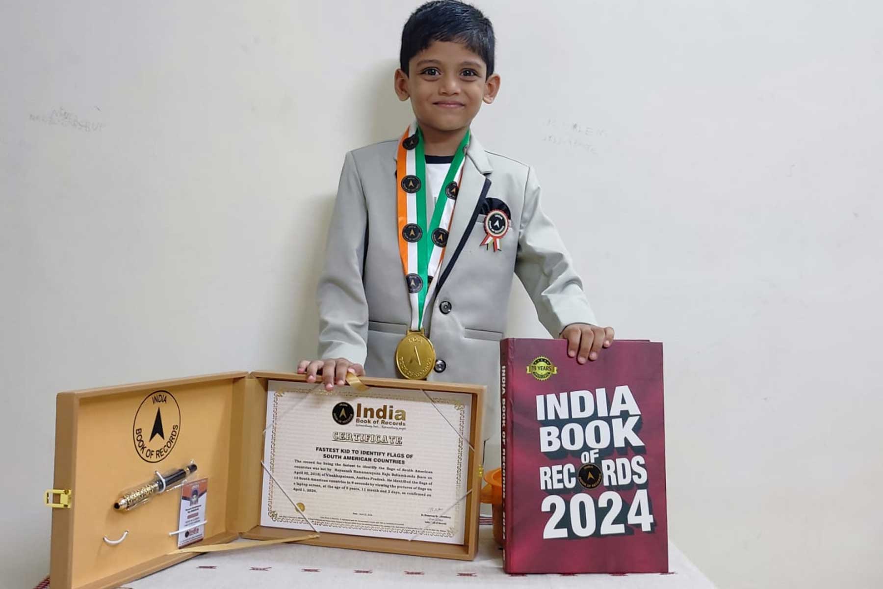 Prakashite in India Book of Records:-