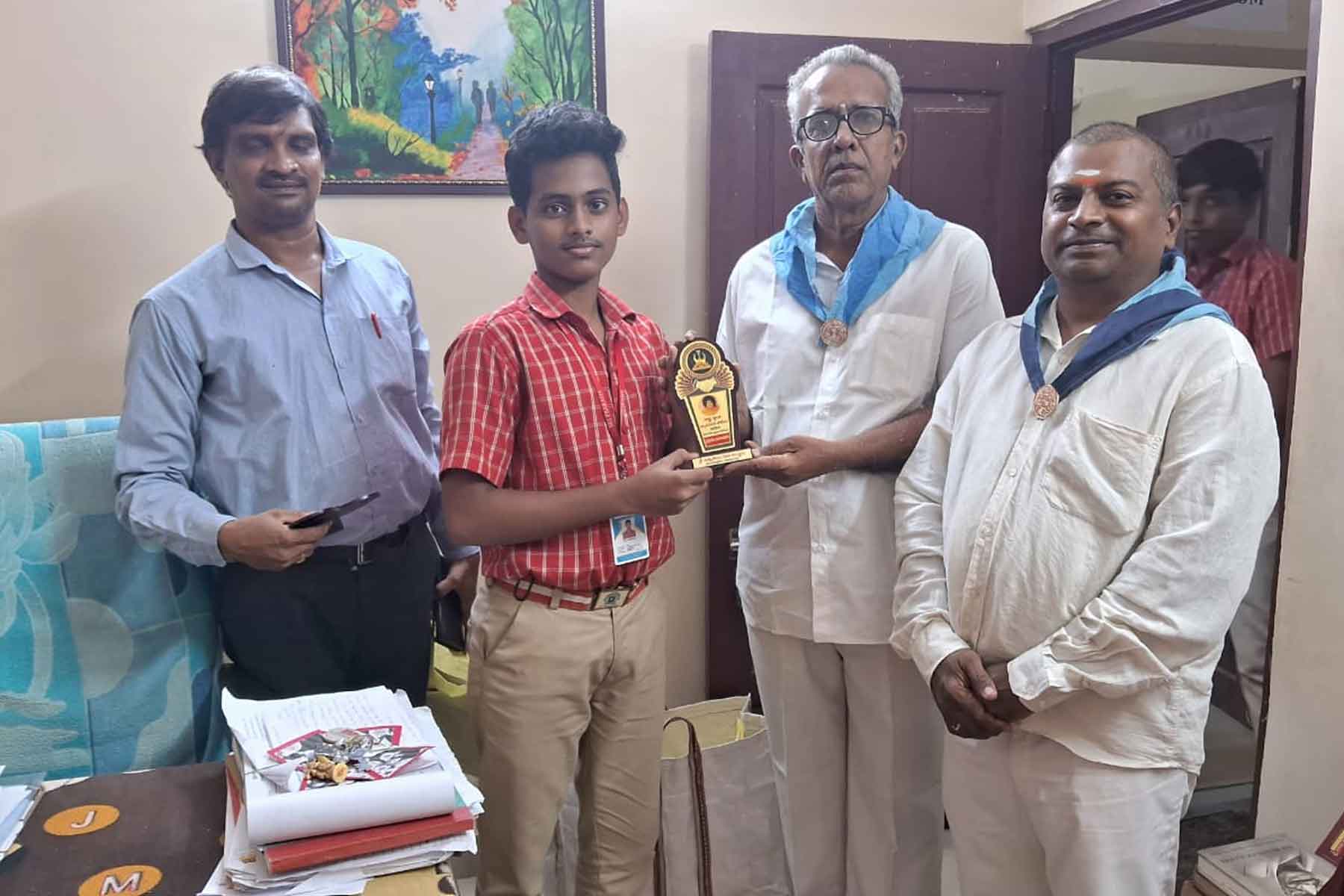 Sri Prakashites as Winners at Mandal Level in Essay Writing Competition