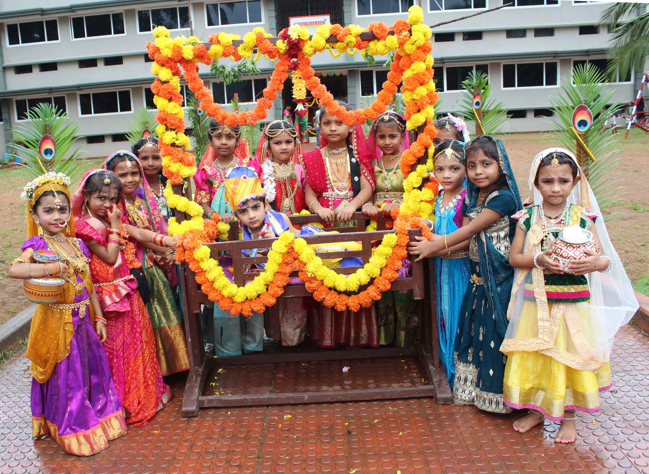 Little Krishnas at Sri Prakash
