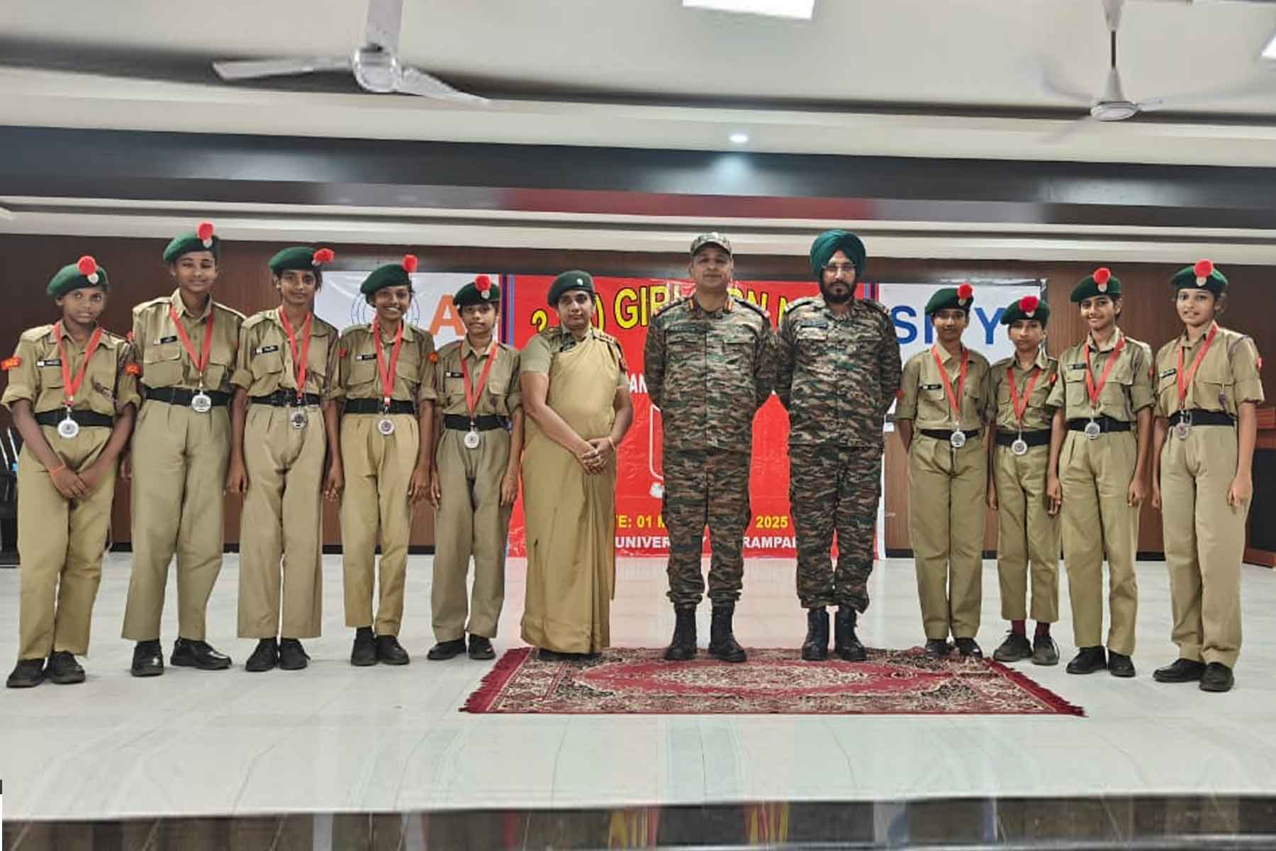 NCC CADETS SHOWCASE THEIR TALENTS