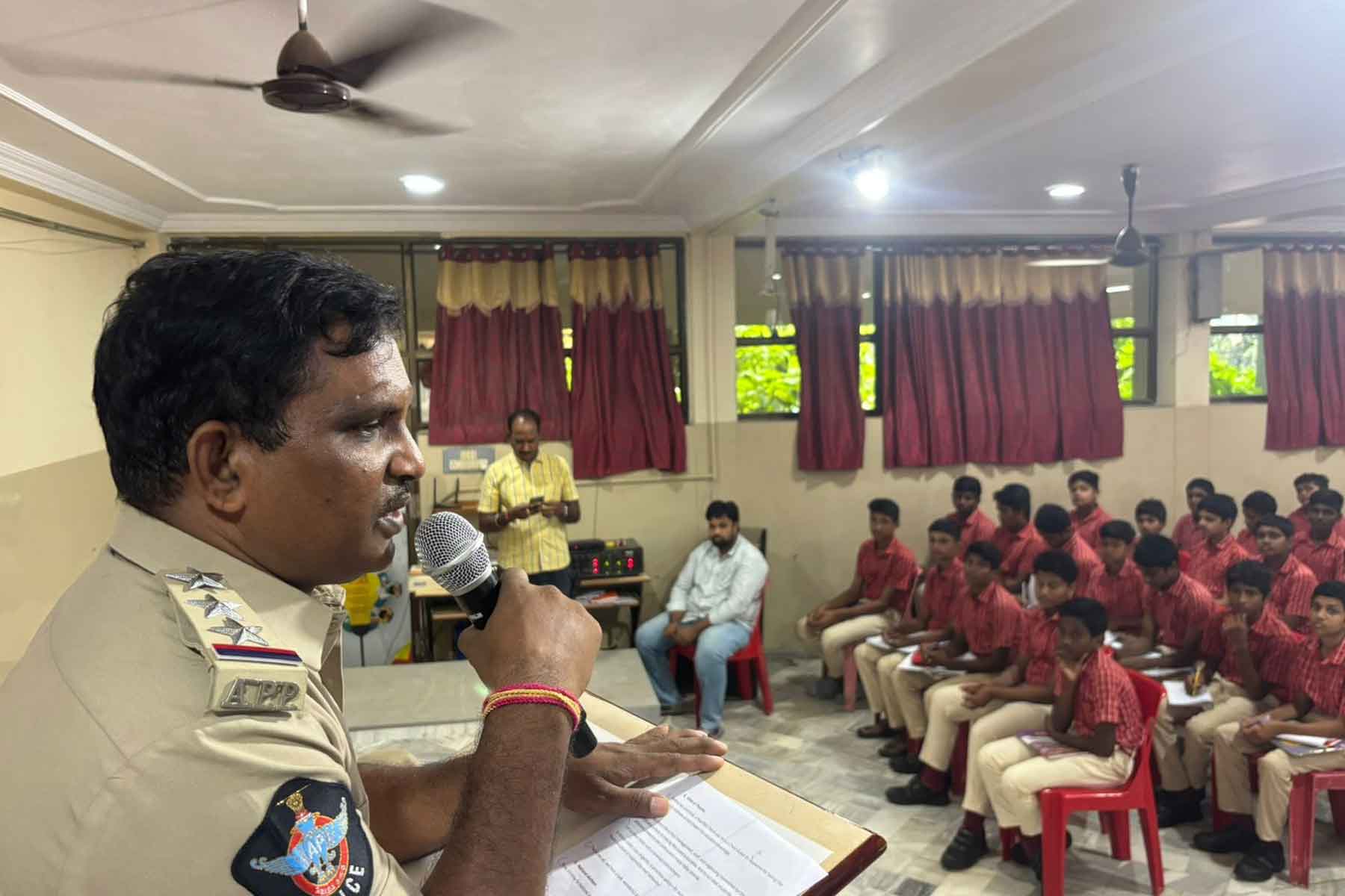 Road Safety and Traffic Rules Awareness Program @Sri Prakash