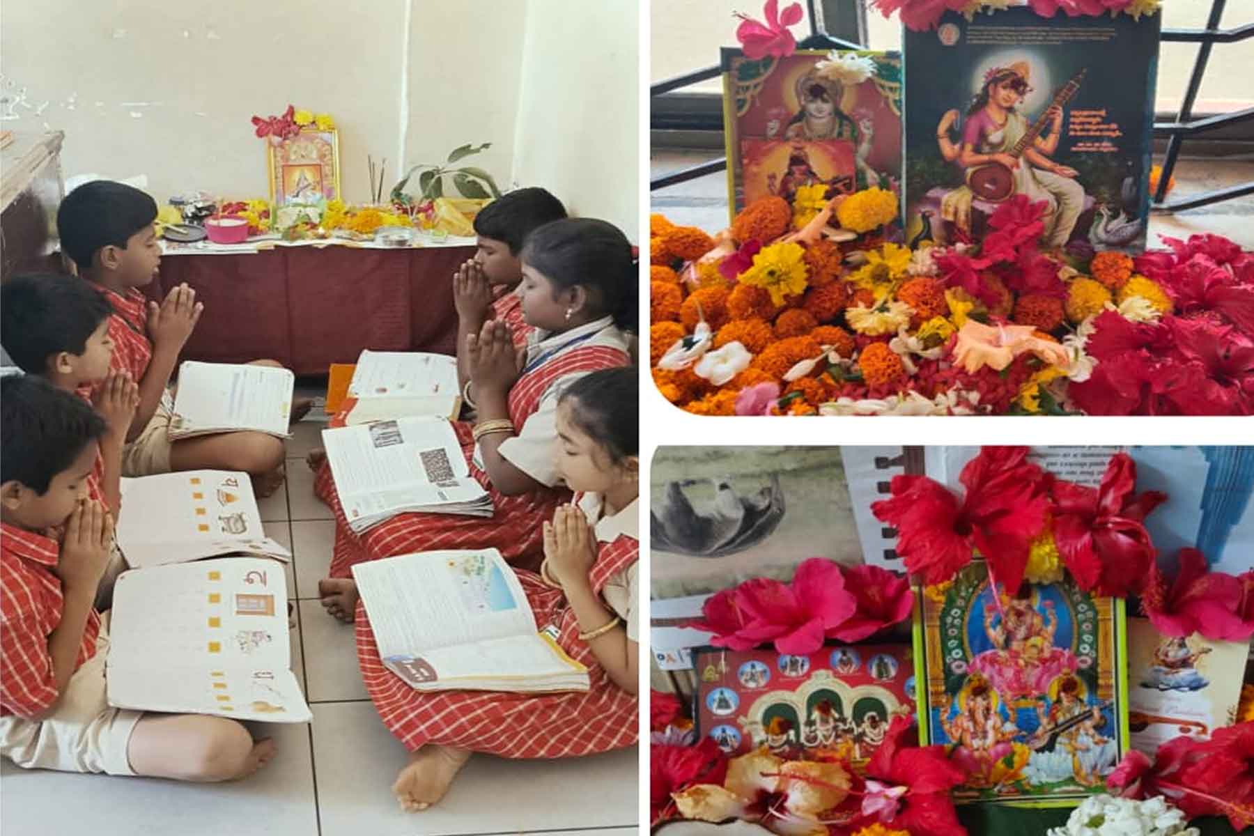 Saraswati Pooja Celebrations