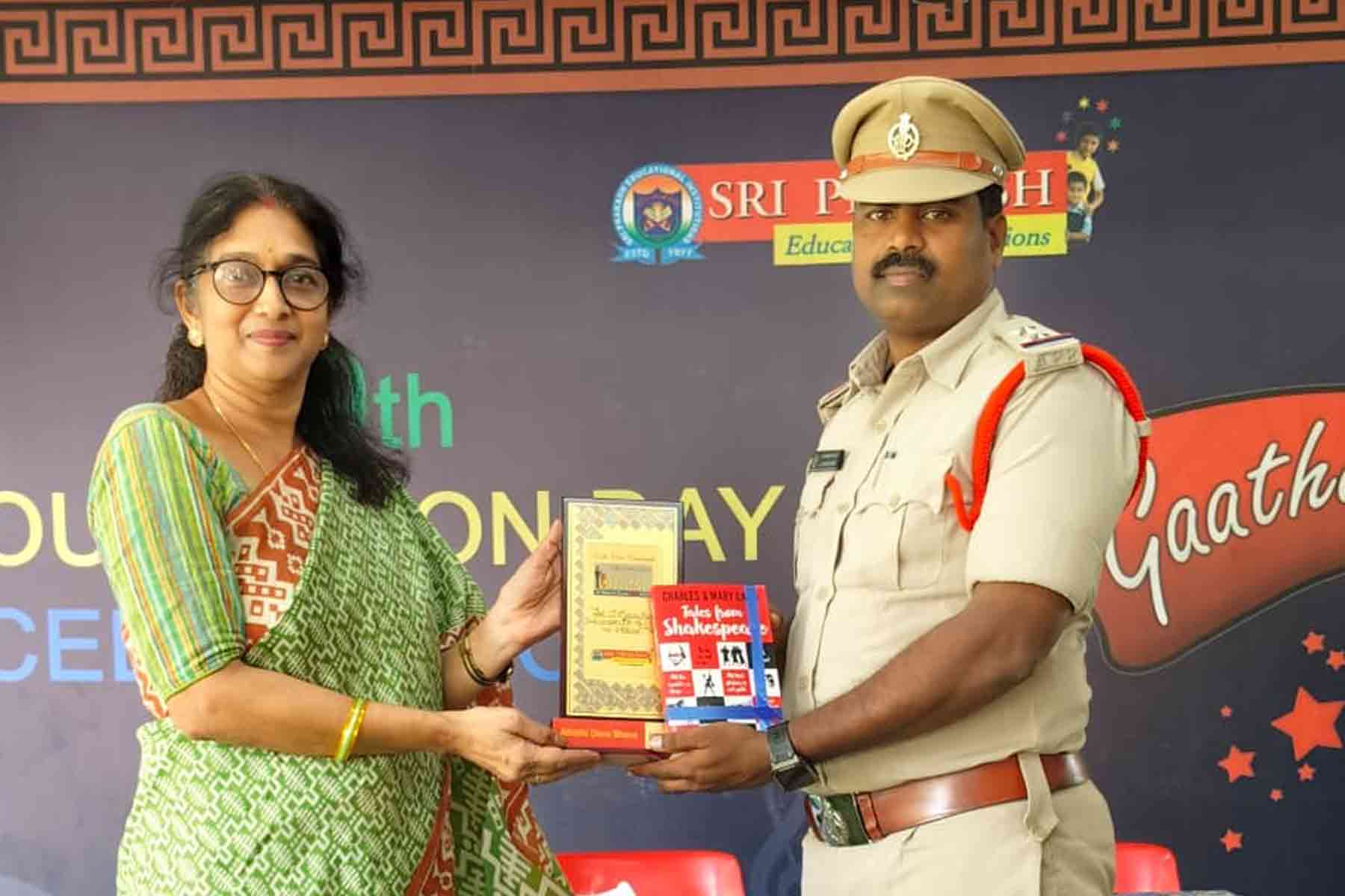 Telugu Language Day & National Sports Day Celebrated at Sri Prakash Vidya Niketan, Tuni