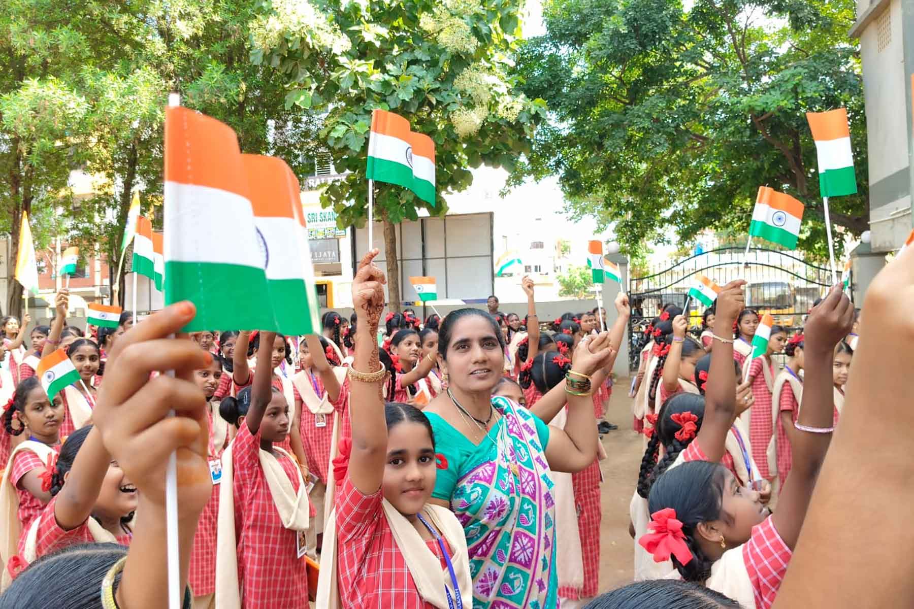 ‘Har Ghar Tiranga’ Celebrations Held Grandly at SPVN TUNI