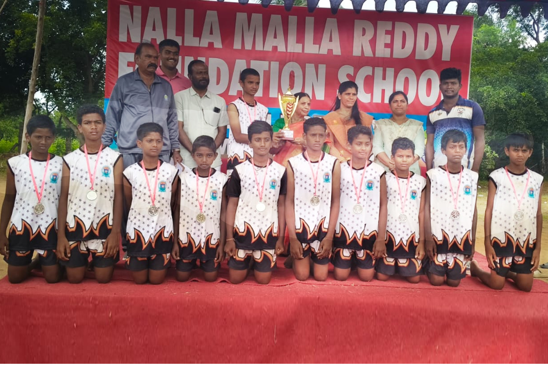 Prakashites Shine in Volleyball!