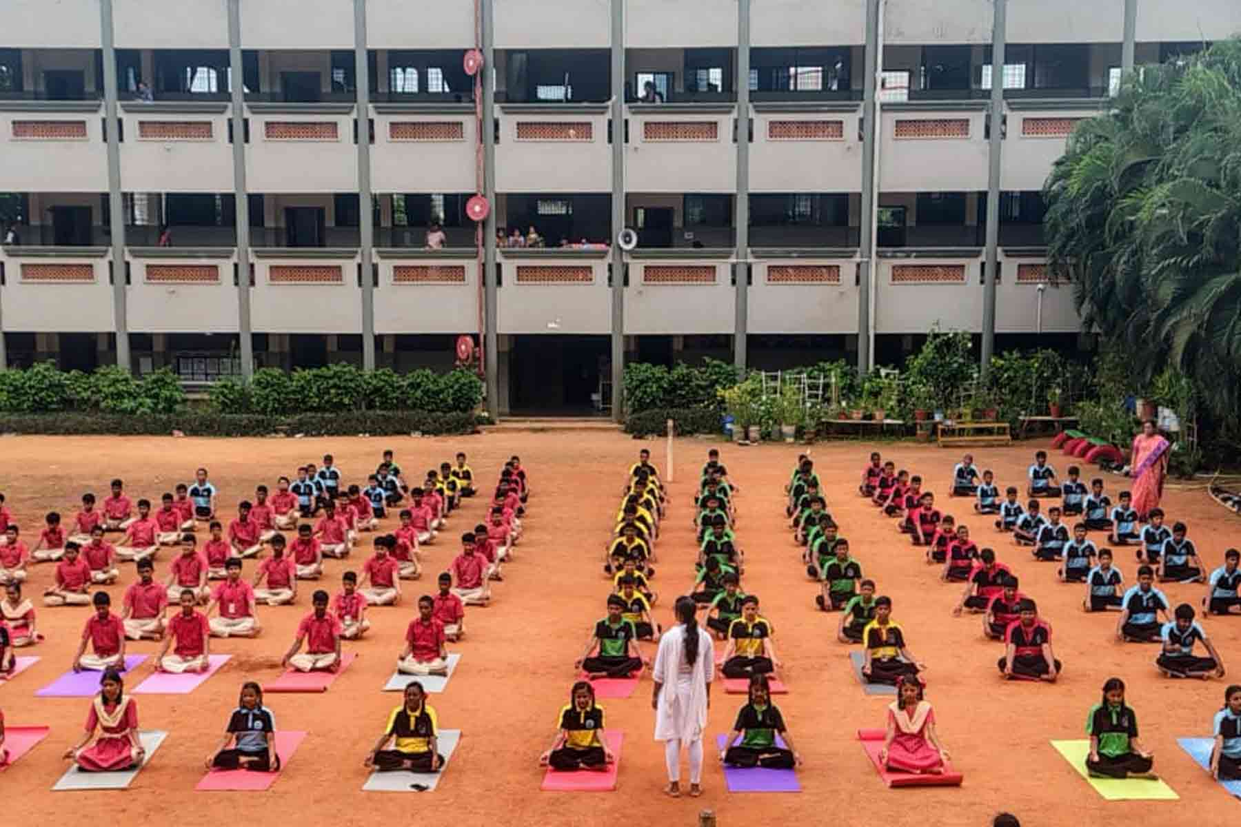 Sri Prakash Vidya Niketan, CBSE Yoga Day Celebrations 2025-26